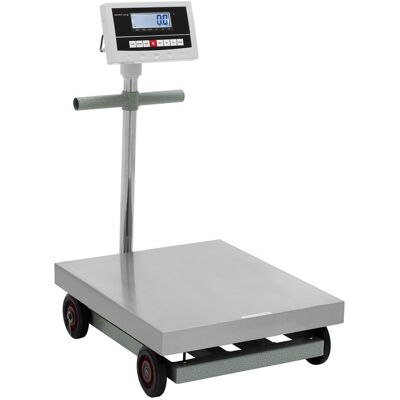 Steinberg Systems Platformweegschaal - 600 kg / 0,1 kg - 50 x 60 cm - verplaatsbaar - kg / lb - LCD SBS-PF-600/100N Steinberg Systems Platformweegschaal - 600 kg / 0,1 kg - 50 x 60 cm - verplaatsbaar - kg / lb - LCD SBS-PF-600/100N