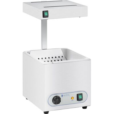 Royal Catering Frietverwarmer met warmtebrug- 850 W - GN 1/2 RCWG-1500 Royal Catering Frietverwarmer met warmtebrug- 850 W - GN 1/2 RCWG-1500