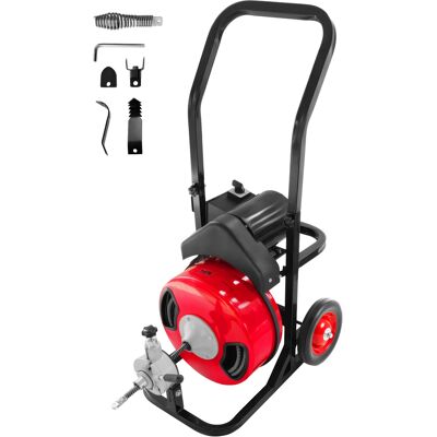 MSW Trommel pijpreinigingsmachine - 390 W - Ø 25 tot 125 mm MSW-DRAIN CLEAN 23E MSW Trommel pijpreinigingsmachine - 390 W - Ø 25 tot 125 mm MSW-DRAIN CLEAN 23E