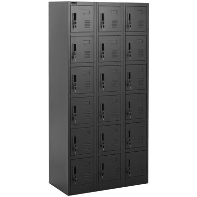 Fromm & Starck Lockerkast - 18 planken - afsluitbaar - 200 kg STAR_MCAB_42 Fromm & Starck Lockerkast - 18 planken - afsluitbaar - 200 kg STAR_MCAB_42