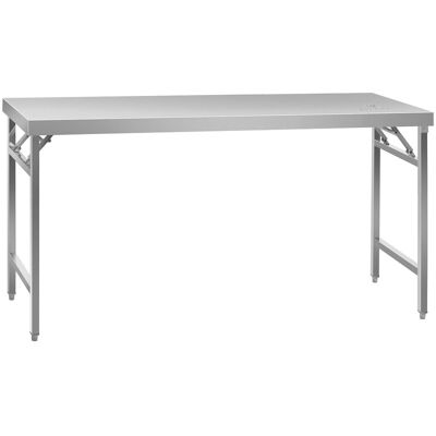 RVS werktafel - PREMIUM - 60 x 180 cm - 230 kg - opklapbaar - Royal Catering RCAT-180/60K RVS werktafel - PREMIUM - 60 x 180 cm - 230 kg - opklapbaar - Royal Catering RCAT-180/60K
