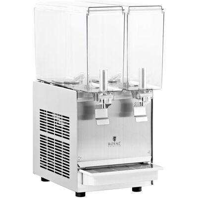 Sapdispenser - 2x 10 L - Royal Catering - koelsysteem RC-JDD02 Sapdispenser - 2x 10 L - Royal Catering - koelsysteem RC-JDD02