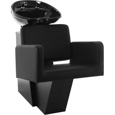 physa Kapperswastafel met fauteuil - 600 x 505 mm - Zwart PHYSA TERMOLI physa Kapperswastafel met fauteuil - 600 x 505 mm - Zwart PHYSA TERMOLI