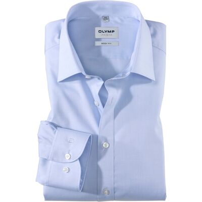 OLYMP Heren Casual Overhemd Blauw In Maat: 41 OLYMP Heren Casual Overhemd Blauw In Maat: 41