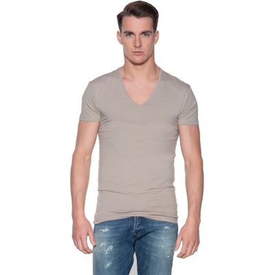 Slater Heren Ondershirts Diepe V-hals Invisble 2-pack Beige In Maat: M Slater Heren Ondershirts Diepe V-hals Invisble 2-pack Beige In Maat: M