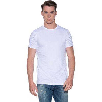 Slater Heren Regular Fit T-shirt Ronde Hals 2-pack Wit In Maat: XXXL Slater Heren Regular Fit T-shirt Ronde Hals 2-pack Wit In Maat: XXXL