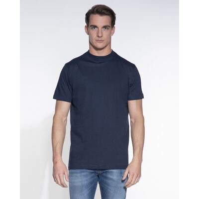Slater Heren Regular Fit T-shirt O-hals 2-pack Donkerblauw In Maat: S Slater Heren Regular Fit T-shirt O-hals 2-pack Donkerblauw In Maat: S