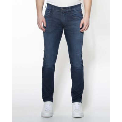 Replay Heren Anbass Hyperflex Cloud Jeans Blauw In Maat: 32/32 Replay Heren Anbass Hyperflex Cloud Jeans Blauw In Maat: 32/32