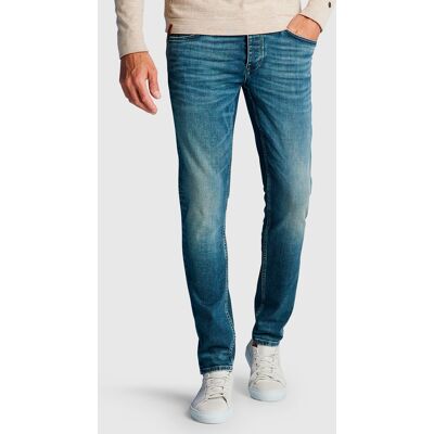 Cast Iron Heren Riser Slim Fit Jeans Blauw In Maat: 30/34 Cast Iron Heren Riser Slim Fit Jeans Blauw In Maat: 30/34