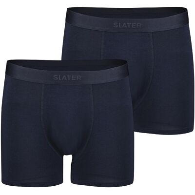 Slater Heren Boxershorts Donkerblauw In Maat: M Slater Heren Boxershorts Donkerblauw In Maat: M