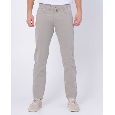 Pierre Cardin Heren Lyon 5-pocket Grijs In Maat: 38/32 Pierre Cardin Heren Lyon 5-pocket Grijs In Maat: 38/32