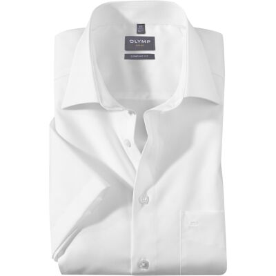OLYMP Heren Overhemd Shirt Wit In Maat: 43 OLYMP Heren Overhemd Shirt Wit In Maat: 43
