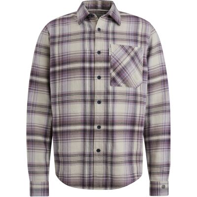 Cast Iron Heren Overshirt Grijs In Maat: XXL Cast Iron Heren Overshirt Grijs In Maat: XXL