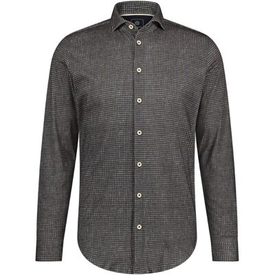 Blue Industry Heren Casual Overhemd Bruin In Maat: 42 Blue Industry Heren Casual Overhemd Bruin In Maat: 42