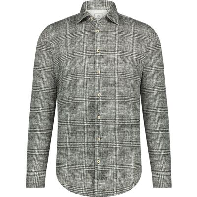 Blue Industry Heren Casual Overhemd Bruin In Maat: 43 Blue Industry Heren Casual Overhemd Bruin In Maat: 43