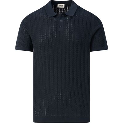 Drykorn Heren Triton Polo Donkerblauw In Maat: L Drykorn Heren Triton Polo Donkerblauw In Maat: L
