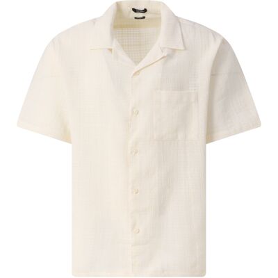 Denham Heren Casual Overhemd Wit In Maat: XL Denham Heren Casual Overhemd Wit In Maat: XL