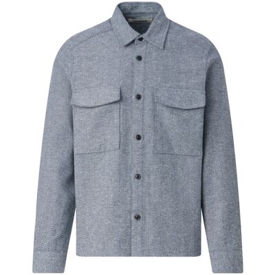 Drykorn Heren Overshirt Grijs In Maat: XL Drykorn Heren Overshirt Grijs In Maat: XL