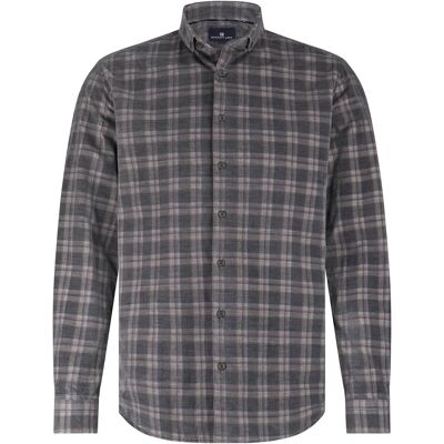 State Of Art Heren Casual Overhemd Grijs In Maat: L State Of Art Heren Casual Overhemd Grijs In Maat: L