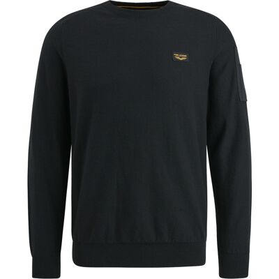 PME Legend Heren Trui Ronde Hals Zwart In Maat: XXXL PME Legend Heren Trui Ronde Hals Zwart In Maat: XXXL