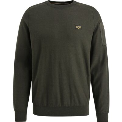PME Legend Heren Trui Ronde Hals Grijs In Maat: M PME Legend Heren Trui Ronde Hals Grijs In Maat: M