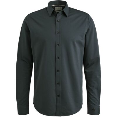 Cast Iron Heren Casual Overhemd Blauw In Maat: XXXL Cast Iron Heren Casual Overhemd Blauw In Maat: XXXL
