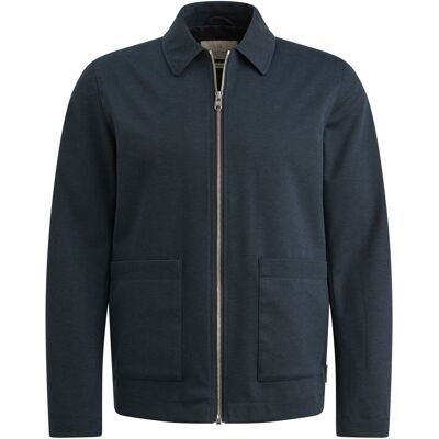 Cast Iron Heren Overshirt Blauw In Maat: XXL Cast Iron Heren Overshirt Blauw In Maat: XXL