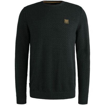 PME Legend Heren Trui Ronde Hals Blauw In Maat: XXXL PME Legend Heren Trui Ronde Hals Blauw In Maat: XXXL