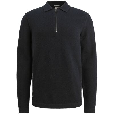 Cast Iron Heren Polo Blauw In Maat: XXL Cast Iron Heren Polo Blauw In Maat: XXL