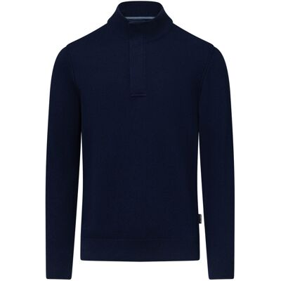 State Of Art Heren Schipperstrui Donkerblauw In Maat: XXXL State Of Art Heren Schipperstrui Donkerblauw In Maat: XXXL