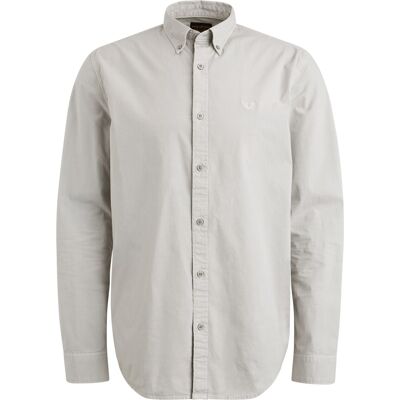 PME Legend Heren Casual Overhemd Lichtgrijs In Maat: XXL PME Legend Heren Casual Overhemd Lichtgrijs In Maat: XXL