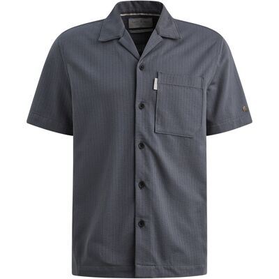 Cast Iron Heren Casual Overhemd Grijs In Maat: S Cast Iron Heren Casual Overhemd Grijs In Maat: S