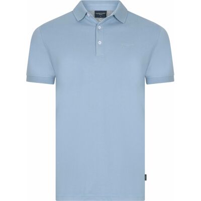 Cavallaro Heren Bavegio Polo Blauw In Maat: S Cavallaro Heren Bavegio Polo Blauw In Maat: S