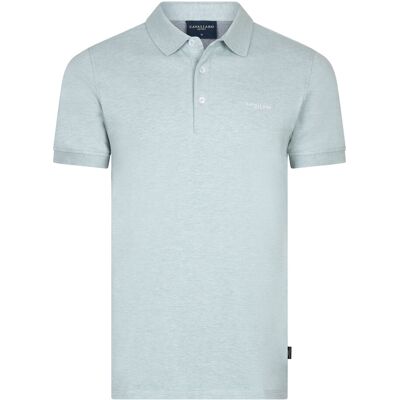 Cavallaro Heren Bavone Polo Blauw In Maat: XXL Cavallaro Heren Bavone Polo Blauw In Maat: XXL