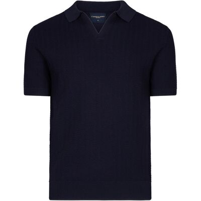 Cavallaro Heren Mironi Polo Blauw In Maat: L Cavallaro Heren Mironi Polo Blauw In Maat: L