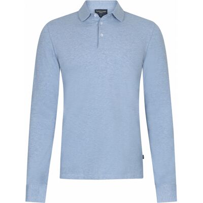 Cavallaro Heren Camicia Polo Blauw In Maat: XXL Cavallaro Heren Camicia Polo Blauw In Maat: XXL