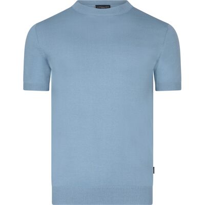 Cavallaro Heren Milo T-shirt Blauw In Maat: XXL Cavallaro Heren Milo T-shirt Blauw In Maat: XXL