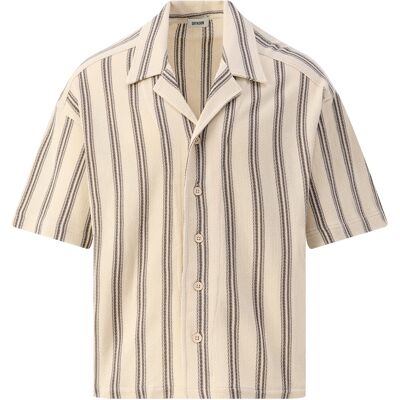 Drykorn Heren Basil Casual Shirt Bruin In Maat: L Drykorn Heren Basil Casual Shirt Bruin In Maat: L