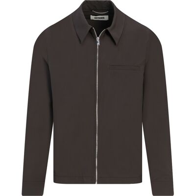 Drykorn Heren Jottar Overshirt Bruin In Maat: L Drykorn Heren Jottar Overshirt Bruin In Maat: L