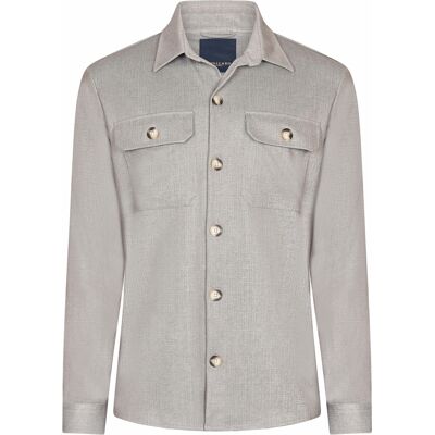 Cavallaro Heren Perizzo Overshirt Bruin In Maat: XXL Cavallaro Heren Perizzo Overshirt Bruin In Maat: XXL