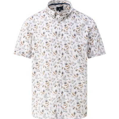 State Of Art Heren Casual Overhemd Wit In Maat: L State Of Art Heren Casual Overhemd Wit In Maat: L