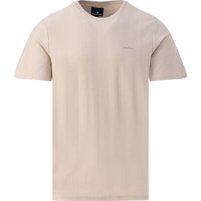 State Of Art Heren T-shirt Beige In Maat: XXXL State Of Art Heren T-shirt Beige In Maat: XXXL
