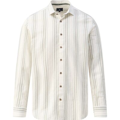 State Of Art Heren Casual Overhemd Wit In Maat: XXXL State Of Art Heren Casual Overhemd Wit In Maat: XXXL