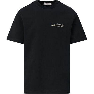 Replay Heren T-shirt Zwart In Maat: XXL Replay Heren T-shirt Zwart In Maat: XXL