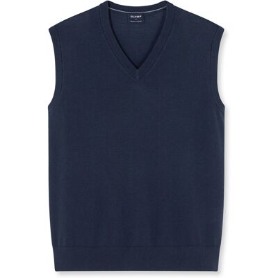 OLYMP Heren Trui V-hals Donkerblauw In Maat: XL OLYMP Heren Trui V-hals Donkerblauw In Maat: XL
