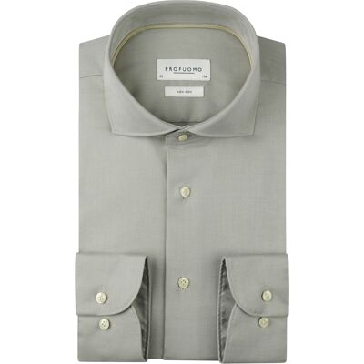Profuomo Heren Overhemd Regular Fit Groen In Maat: 45 Profuomo Heren Overhemd Regular Fit Groen In Maat: 45