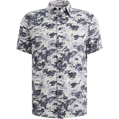 PME Legend Heren Casual Overhemd Blauw In Maat: XXXL PME Legend Heren Casual Overhemd Blauw In Maat: XXXL
