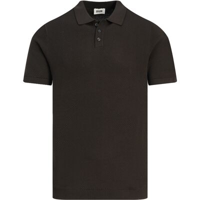 Drykorn Heren Triton Polo Bruin In Maat: S Drykorn Heren Triton Polo Bruin In Maat: S