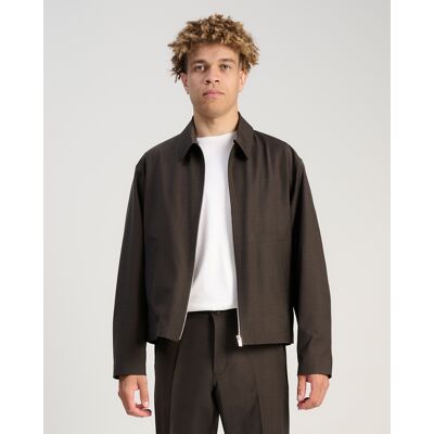 Drykorn Heren Rikko Overshirt Bruin In Maat: XL Drykorn Heren Rikko Overshirt Bruin In Maat: XL
