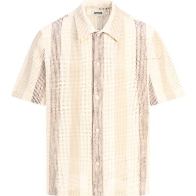 Drykorn Heren Meryn Casual Overhemd Beige In Maat: XL Drykorn Heren Meryn Casual Overhemd Beige In Maat: XL
